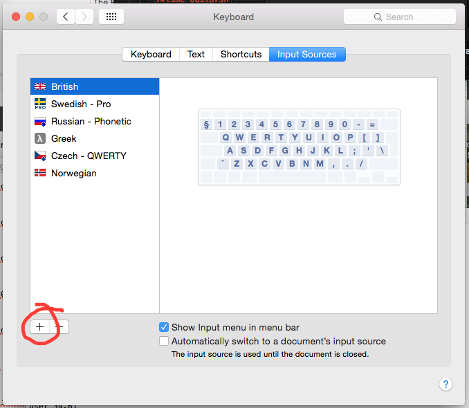 word for mac symbol